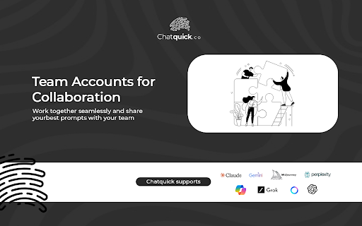 Chatquick.co: Boost your performance with 1 Million+ Advanced Prompts  from Chrome web store to be run with OffiDocs Chromium online