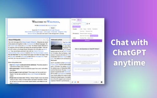 ChatSider AI Copilot : ChatGPT  Claude  from Chrome web store to be run with OffiDocs Chromium online