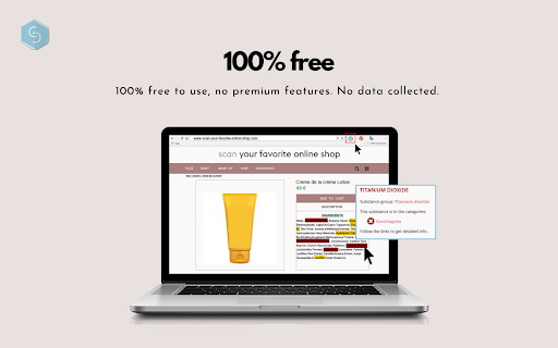 Check Cosmetic Ingredients | Curious Chloride  from Chrome web store to be run with OffiDocs Chromium online