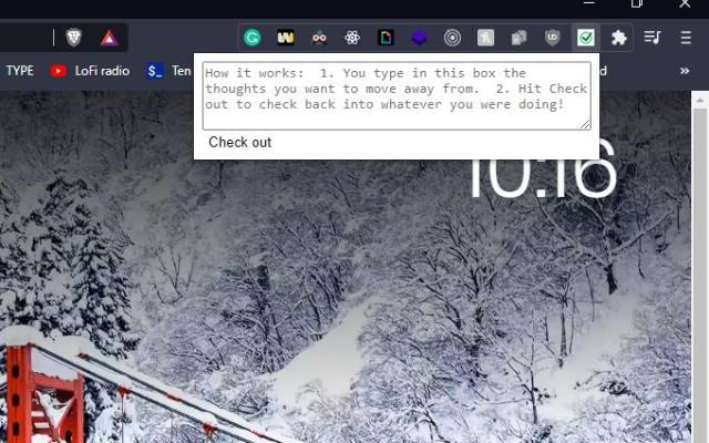 Check In  from Chrome web store to be run with OffiDocs Chromium online