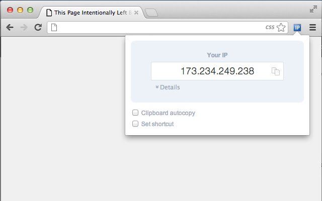 Check IP  from Chrome web store to be run with OffiDocs Chromium online