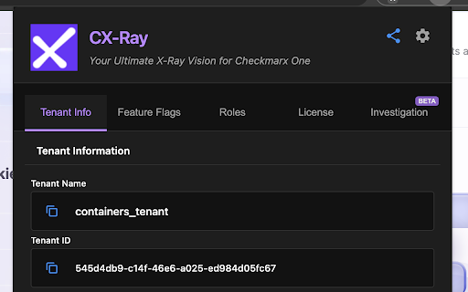 Checkmarx CX Ray Chrome Extension  from Chrome web store to be run with OffiDocs Chromium online
