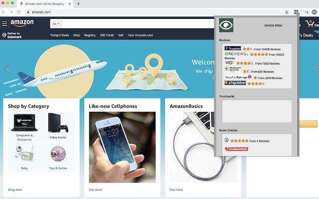 CheckPeek van de Chrome-webwinkel om te worden uitgevoerd met OffiDocs Chromium online