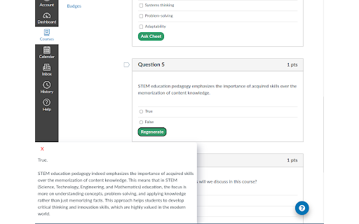 Cheet  from Chrome web store to be run with OffiDocs Chromium online