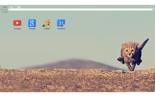 Cheetah Cub 1920x1080 uit de Chrome-webwinkel, te gebruiken met OffiDocs Chromium online