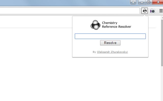 Chemistry Reference Resolver  from Chrome web store to be run with OffiDocs Chromium online