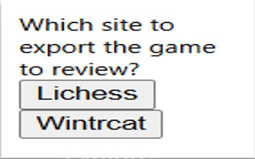 Chess Auto Review  from Chrome web store to be run with OffiDocs Chromium online