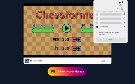 Chessformer Game Navigate Clever Puzzles with Chess Piece Moves!  from Chrome web store to be run with OffiDocs Chromium online