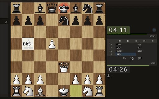Chess Notation Helper  from Chrome web store to be run with OffiDocs Chromium online