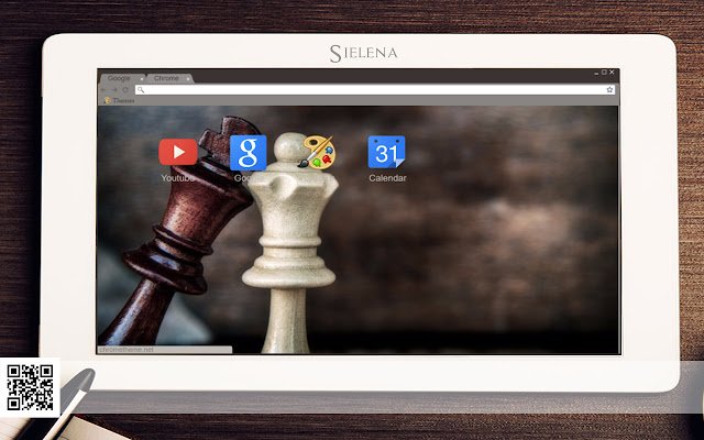 Xadrez (tema Sielena) da Chrome Web Store será executado com OffiDocs Chromium online