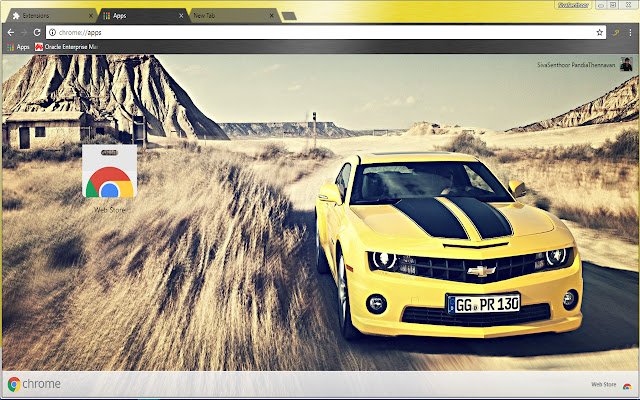 Chevrolet Camaro Transformer Super Racing Car  from Chrome web store to be run with OffiDocs Chromium online