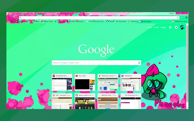 El tema chibi queen chrysalis de Chrome web store se ejecutará con OffiDocs Chromium en línea