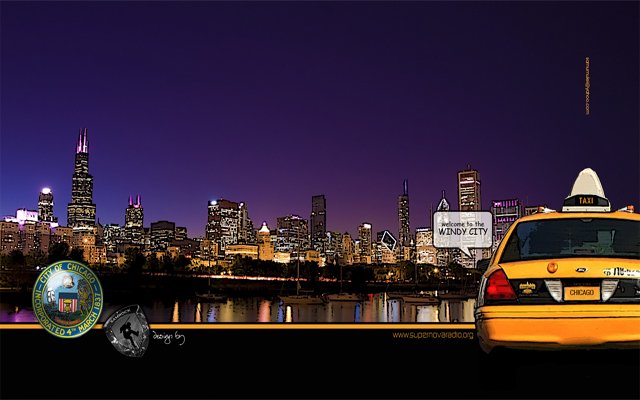 Chicago, die windige Stadt. aus dem Chrome-Webshop zur Ausführung mit OffiDocs Chromium online