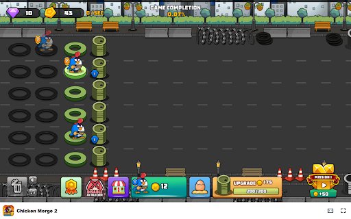 Chicken Merge 2 Merge chickens to build a powerful defense! from Chrome web store to be run with OffiDocs Chromium online Chicken Merge 2 Merge chickens to build a powerful defense! from Chrome web store to be run with OffiDocs Chromium online