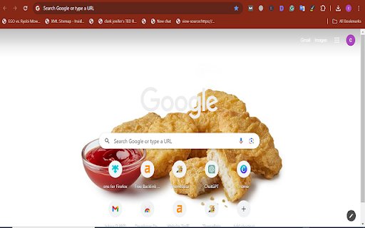 chicken nuggets  from Chrome web store to be run with OffiDocs Chromium online