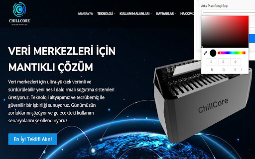 ChillCore  from Chrome web store to be run with OffiDocs Chromium online