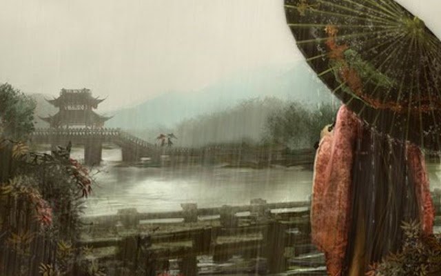 Chinese wind after rain  from Chrome web store to be run with OffiDocs Chromium online