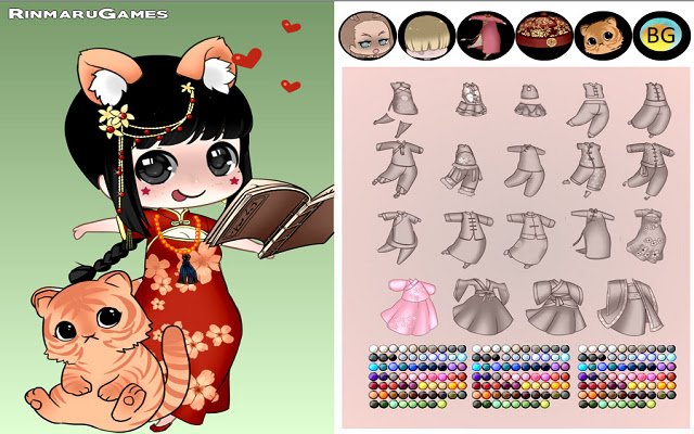 Chinese Zodiac dress up game  from Chrome web store to be run with OffiDocs Chromium online