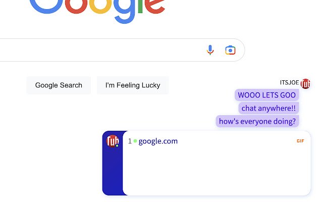 chitt.chat  from Chrome web store to be run with OffiDocs Chromium online