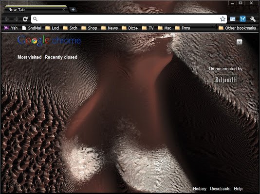 ChocolateMars OpticWhite MarsDunes3 1280Tema dal web store di Chrome da eseguire con OffiDocs Chromium online