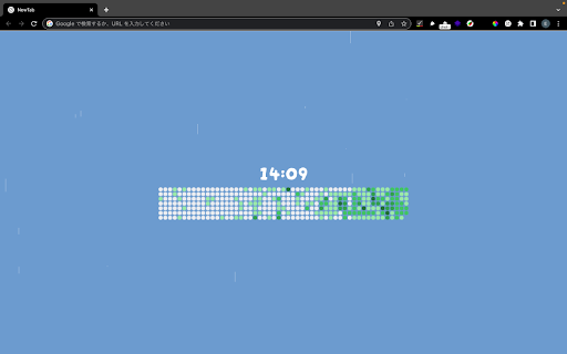 Chot NewTab  from Chrome web store to be run with OffiDocs Chromium online