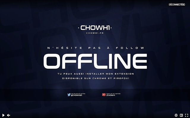 ChowH1 Twitch Extension da Chrome Web Store será executada com o OffiDocs Chromium online