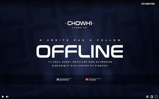 ChowH1 Twitch Extension  from Chrome web store to be run with OffiDocs Chromium online
