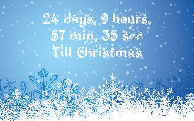 ວັນຄຣິສມາສ Countdown ແລະວິທະຍຸຈາກຮ້ານເວັບ Chrome ທີ່ຈະດໍາເນີນການກັບ OffiDocs Chromium ອອນໄລນ໌