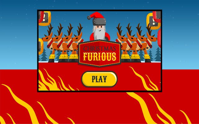 Christmas Furious từ cửa hàng Chrome trực tuyến sẽ được chạy với OffiDocs Chrome trực tuyến