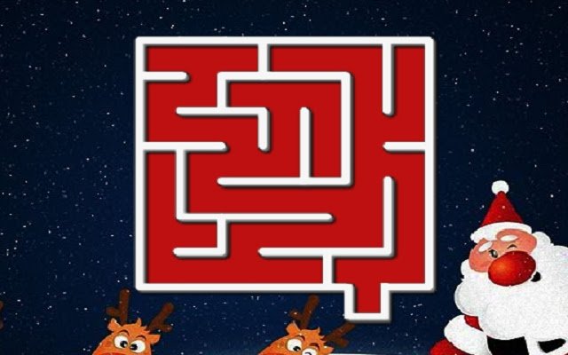 Christmas Maze  from Chrome web store to be run with OffiDocs Chromium online