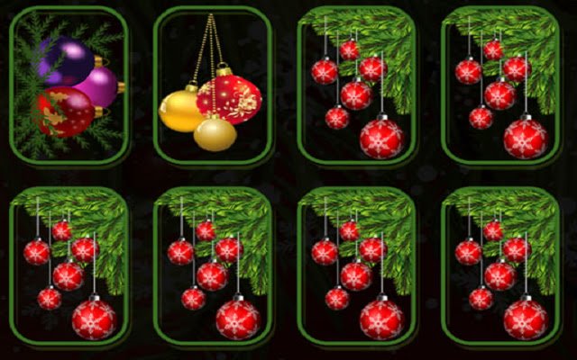Christmas Ornaments Memory aus dem Chrome-Webshop zur Ausführung mit OffiDocs Chromium online