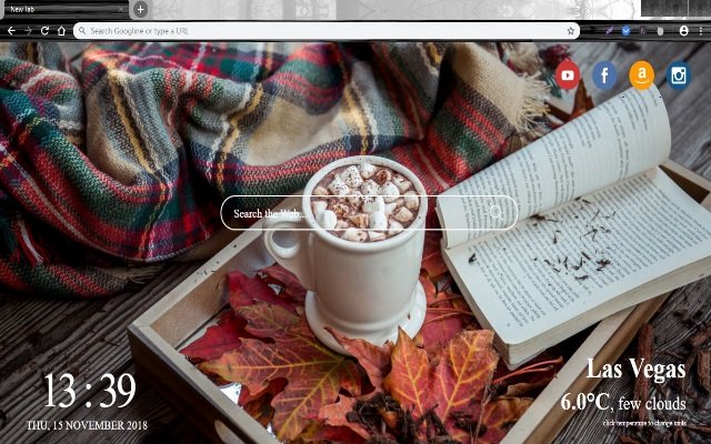 Christmas Wallpaper New Tab Theme  from Chrome web store to be run with OffiDocs Chromium online