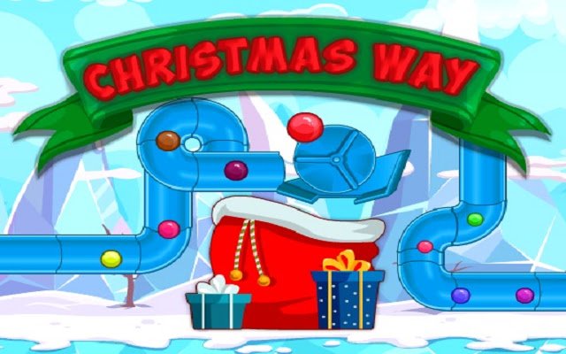 Christmas Way uit de Chrome-webwinkel wordt uitgevoerd met OffiDocs Chromium online