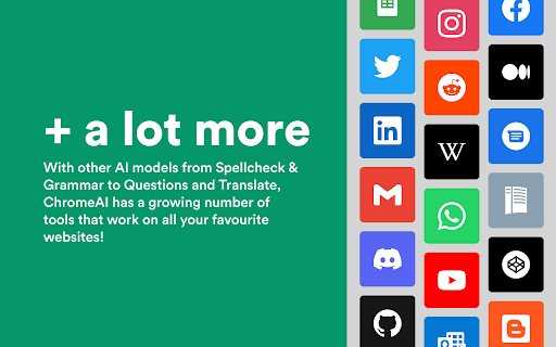 ChromeAI  from Chrome web store to be run with OffiDocs Chromium online