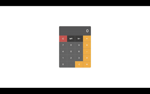 Chrome Calculator  from Chrome web store to be run with OffiDocs Chromium online