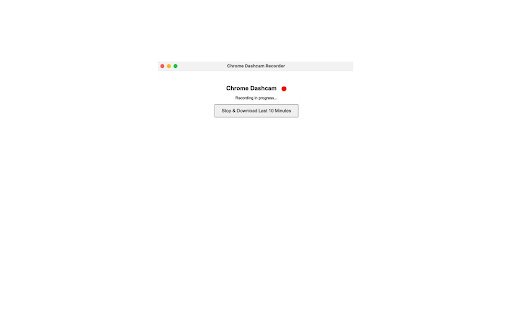 Chrome Dashcam  from Chrome web store to be run with OffiDocs Chromium online