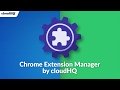 OffiDocs Chromium 온라인에서 실행할 Chrome 웹 스토어의 cloudHQ에서 제공하는 Chrome Extension Manager
