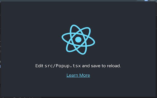 Chrome Extension with React  from Chrome web store to be run with OffiDocs Chromium online