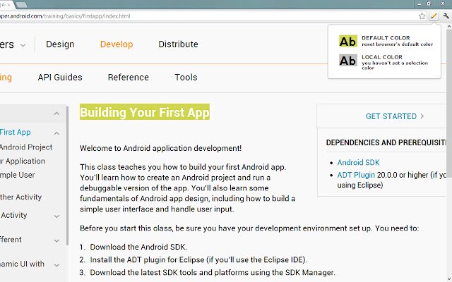 Chrome Highlighter  from Chrome web store to be run with OffiDocs Chromium online