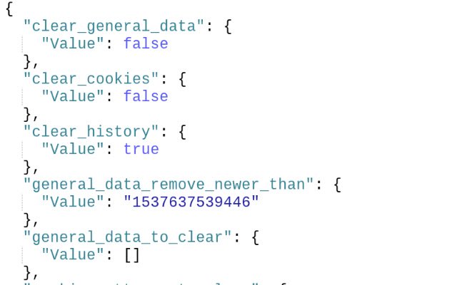 Chrome Managed Data Cleanup  from Chrome web store to be run with OffiDocs Chromium online