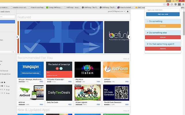 ChromeNote aus dem Chrome-Webshop zur Ausführung mit OffiDocs Chromium online