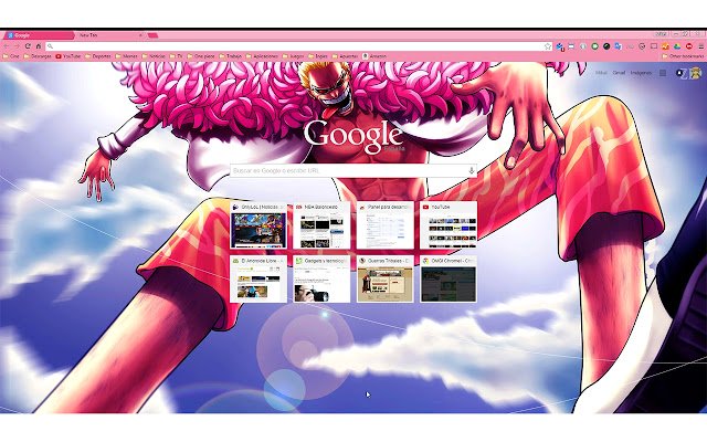 Chrome One Piece Doflamingo từ cửa hàng Chrome trực tuyến sẽ được chạy bằng OffiDocs Chrome trực tuyến