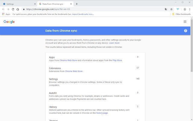 Chrome Sync Helper  from Chrome web store to be run with OffiDocs Chromium online