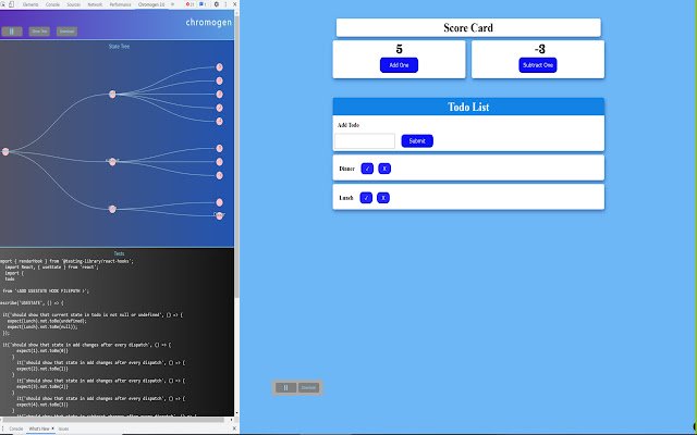 Chromogen Developer Tool  from Chrome web store to be run with OffiDocs Chromium online