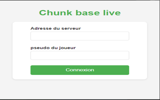 Chunk base live  from Chrome web store to be run with OffiDocs Chromium online