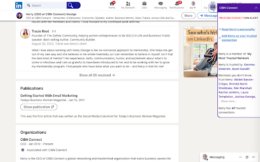 CIBN Connect  from Chrome web store to be run with OffiDocs Chromium online