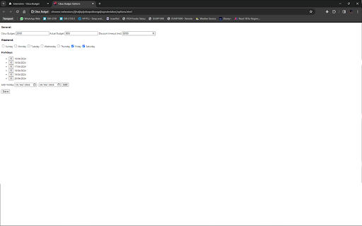 Cibus Budget  from Chrome web store to be run with OffiDocs Chromium online
