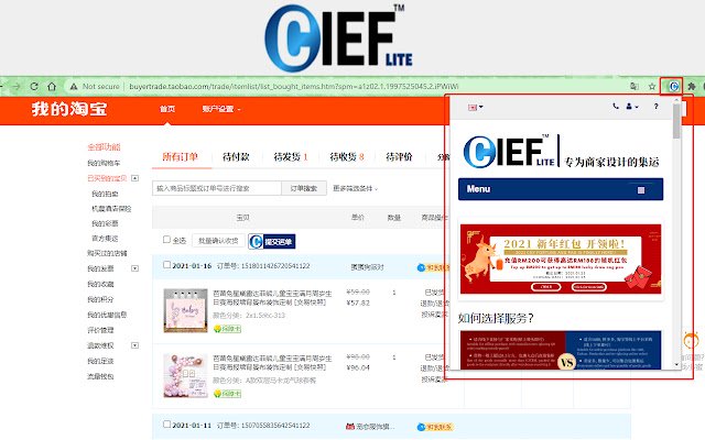 CIEF Malaysia از فروشگاه وب Chrome با OffiDocs Chromium به صورت آنلاین اجرا می شود