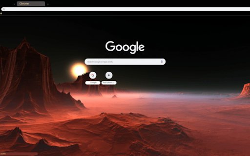 Cinematic Space Landscape  from Chrome web store to be run with OffiDocs Chromium online