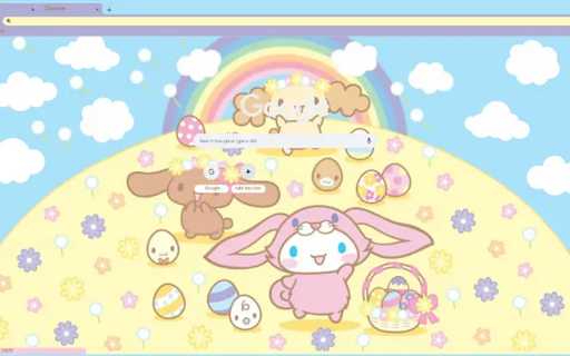 Cinnamoroll Easter  from Chrome web store to be run with OffiDocs Chromium online